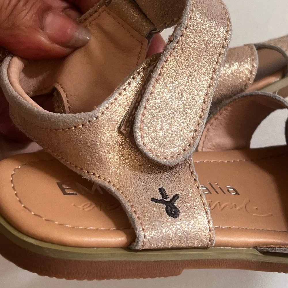 Emu Australia kids rose gold girls sandals